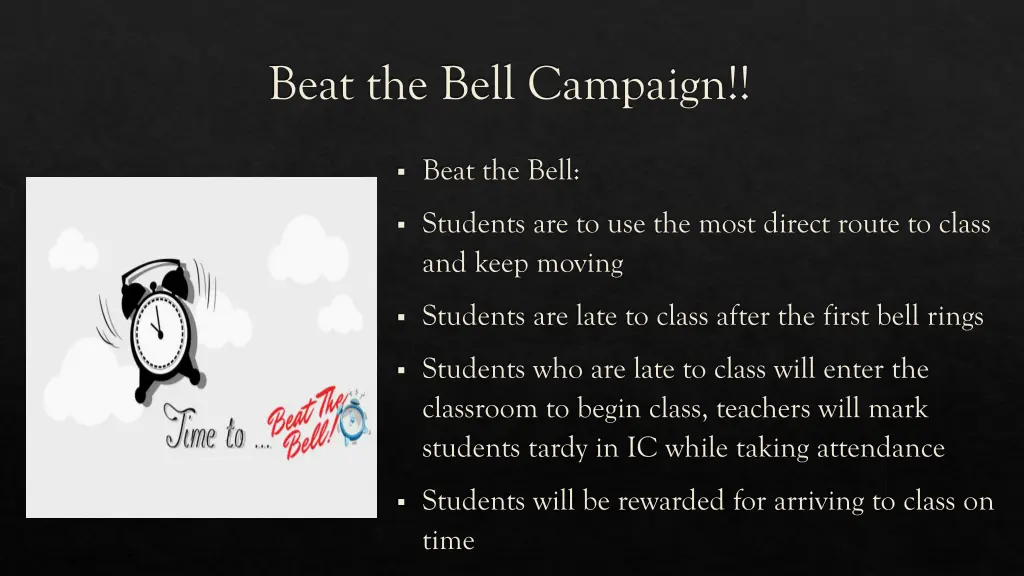 beat the bell campaign