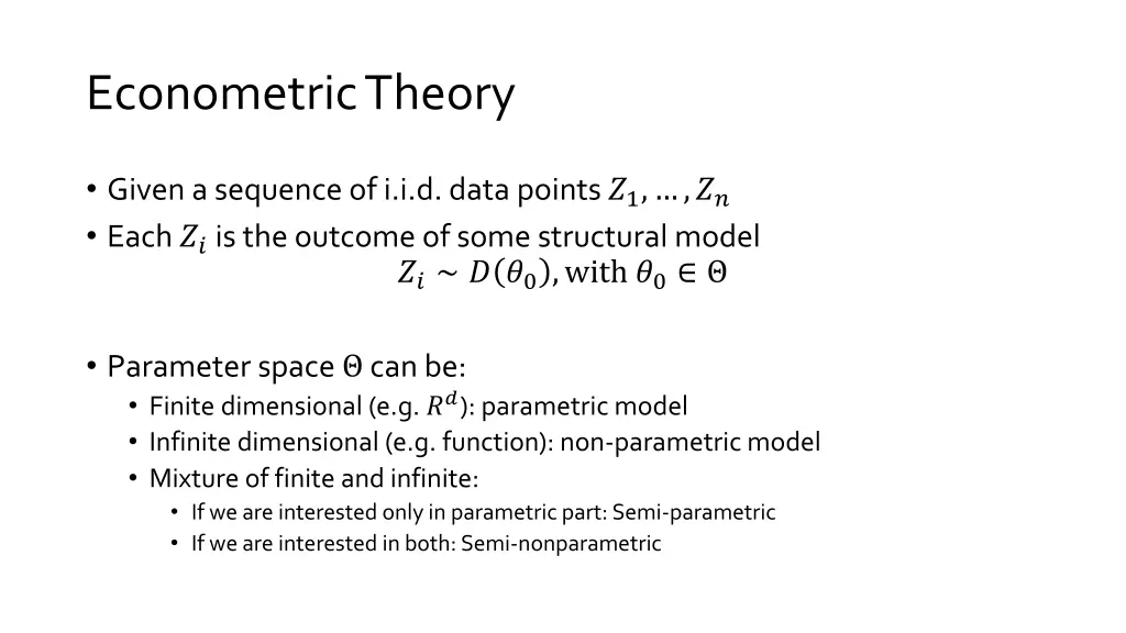 econometric theory