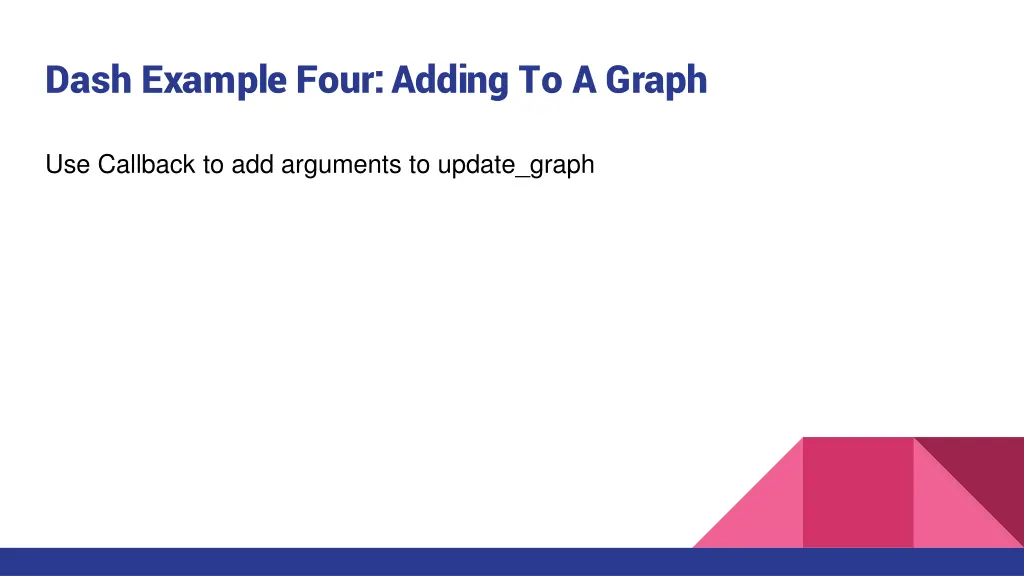 dash example four adding to a graph 1