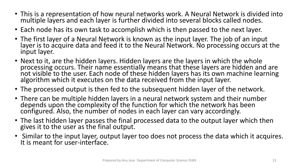 this is a representation of how neural networks