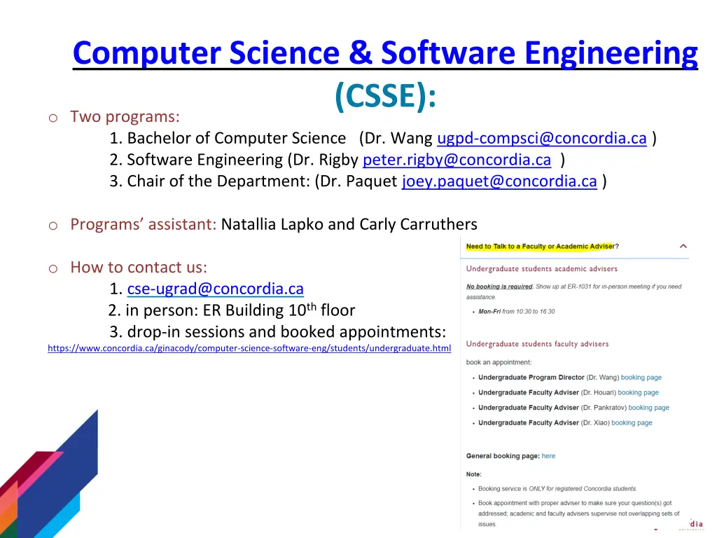 computer science software engineering csse