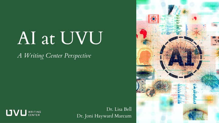 ai at uvu a writing center perspective