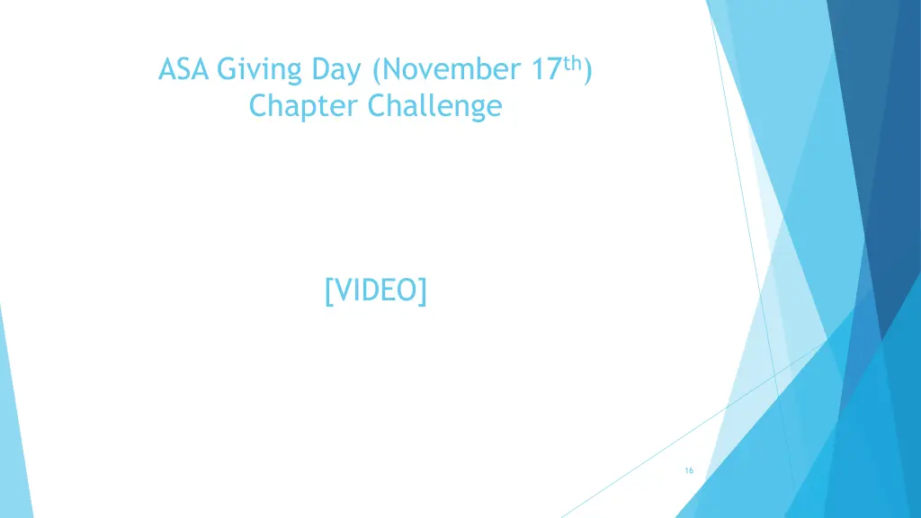 asa giving day november 17 th chapter challenge