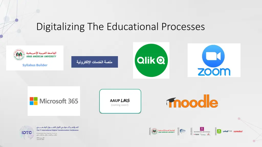 digitalizing the educational processes