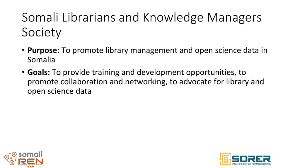 somali librarians and knowledge managers society