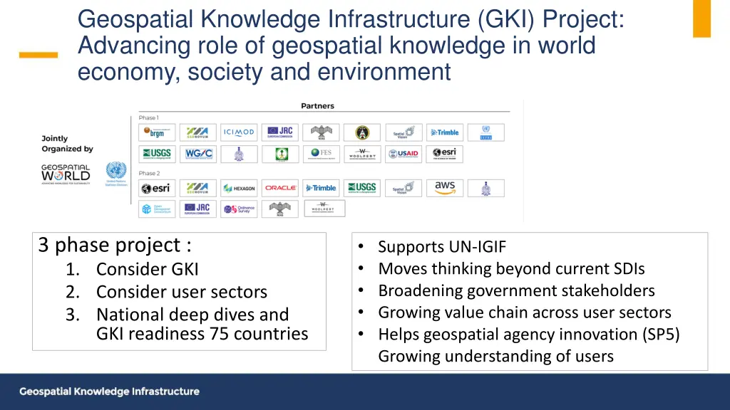 geospatial knowledge infrastructure gki project
