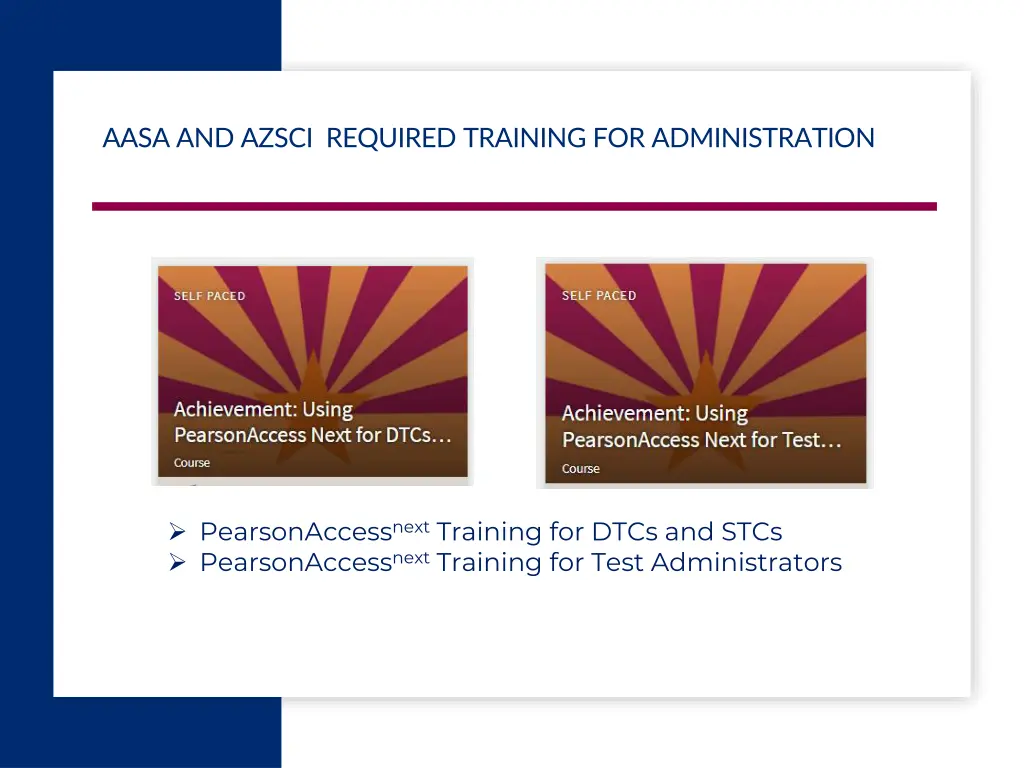 aasa and azsci required training 2