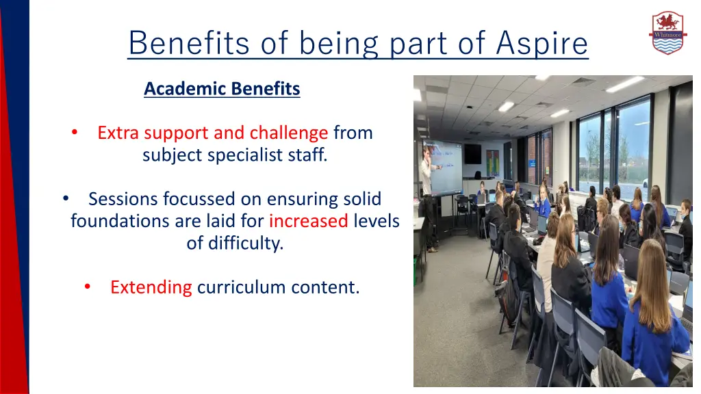 benefits of being part of aspire