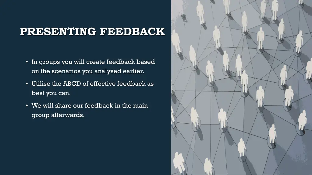 presenting feedback 1