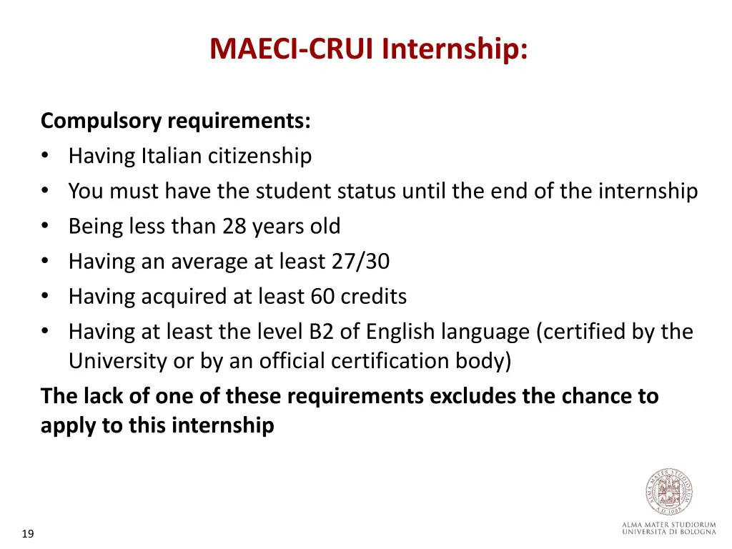 maeci crui internship 1