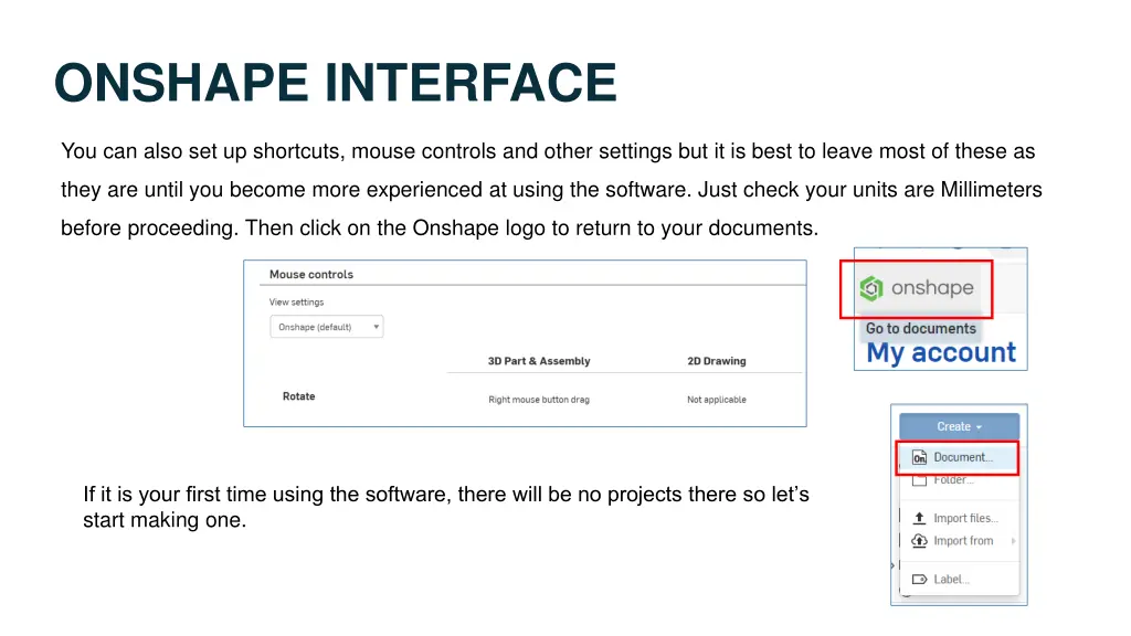 onshape interface 2
