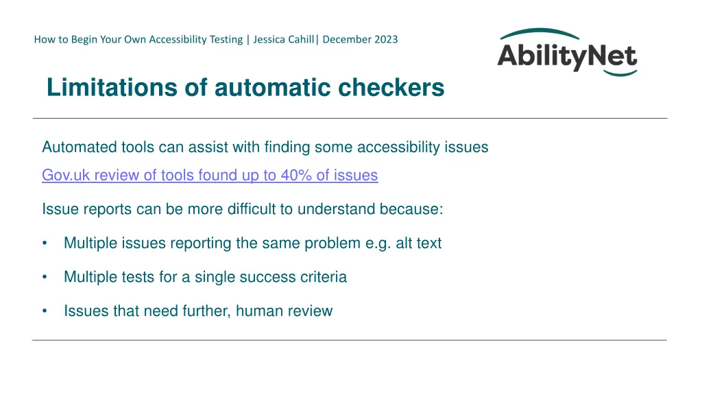 how to begin your own accessibility testing 14