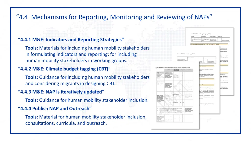 4 4 mechanisms for reporting monitoring