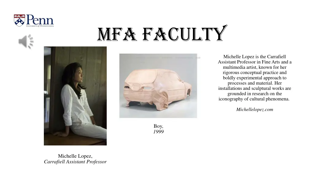 mfa faculty