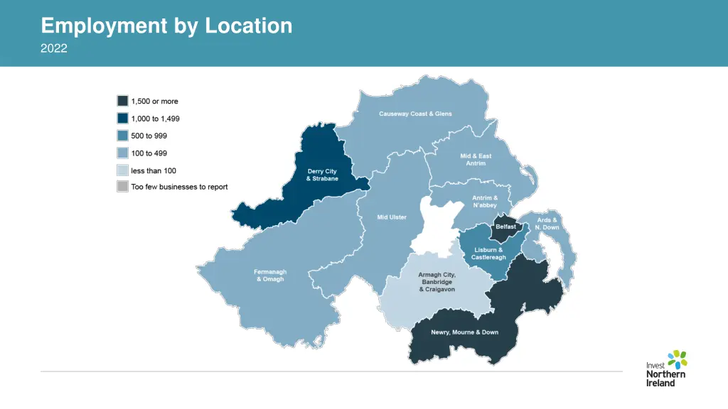 employment by location 2022