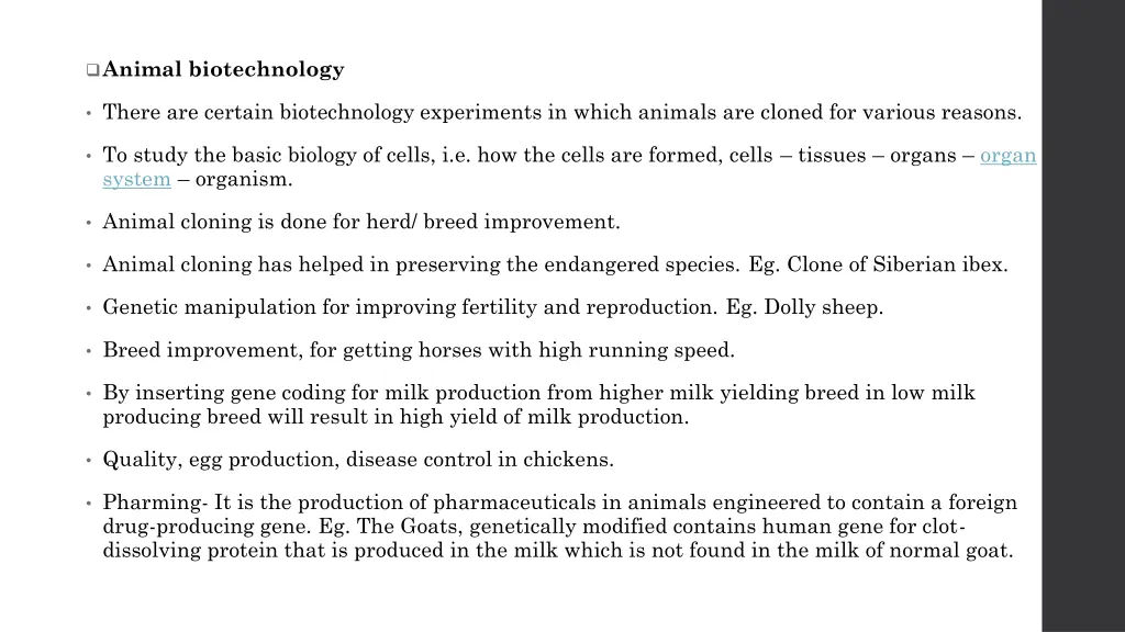 animal biotechnology