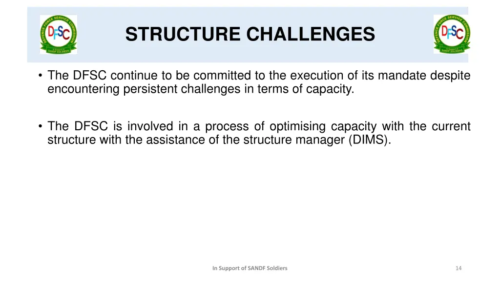 structure challenges