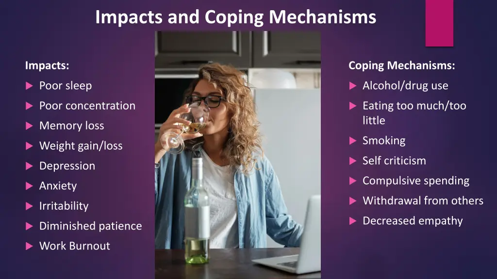 impacts and coping mechanisms