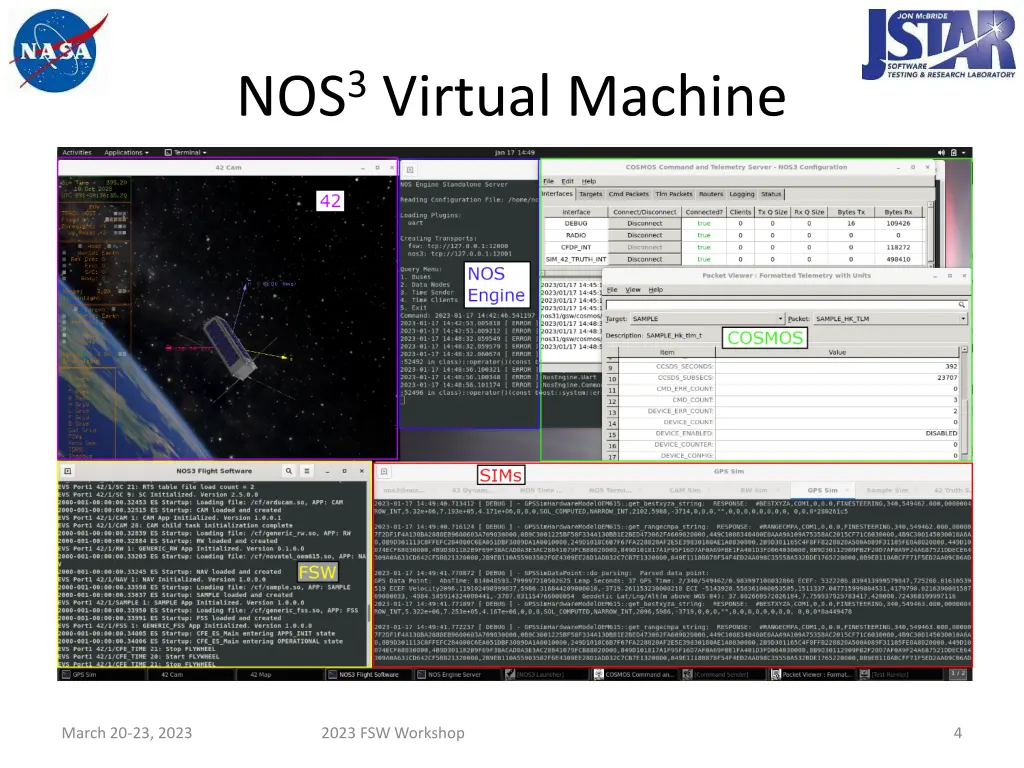 nos 3 virtual machine