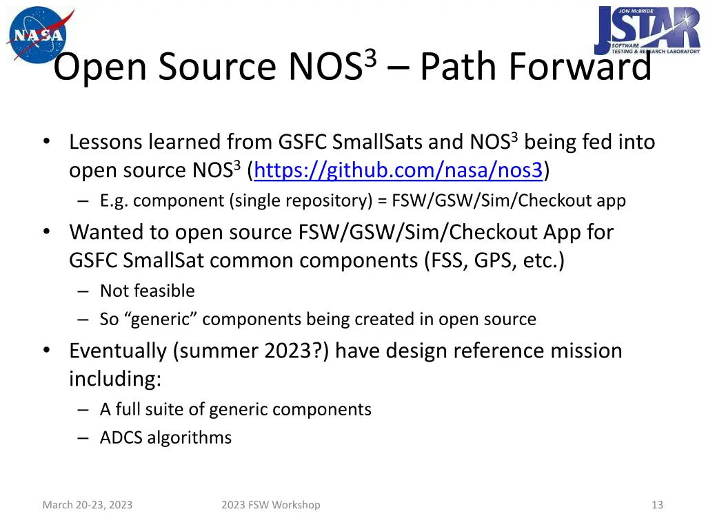 open source nos 3 path forward