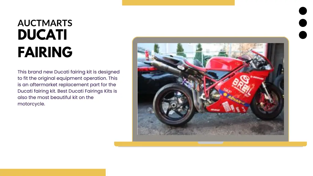 auctmarts ducati fairing