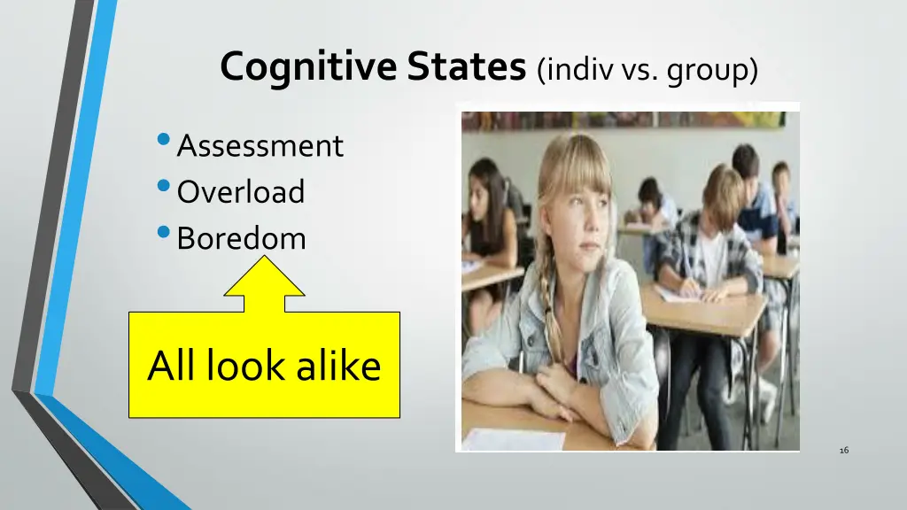 cognitive states indiv vs group assessment