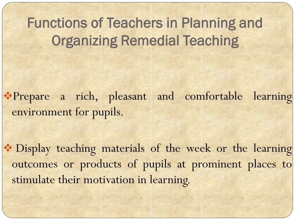 functions of teachers in planning and functions 1