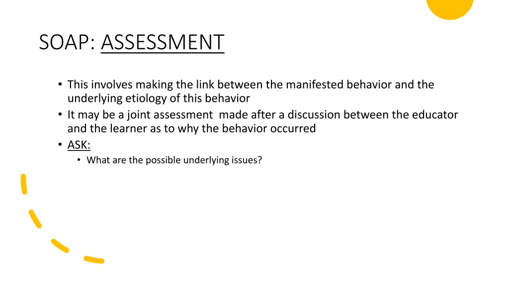 soap assessment