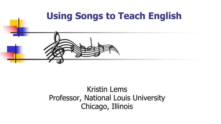 using songs to teach english