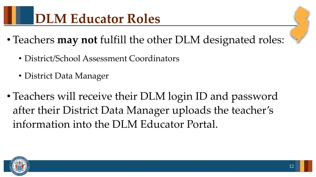 dlm educator roles