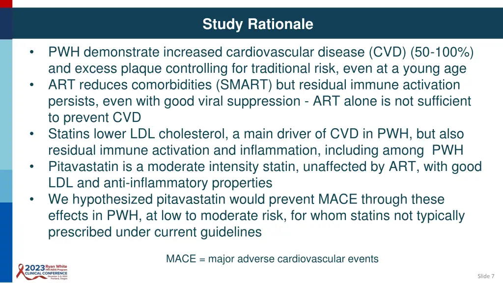 study rationale