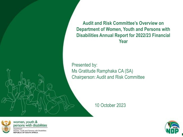 audit and risk committee s overview on department