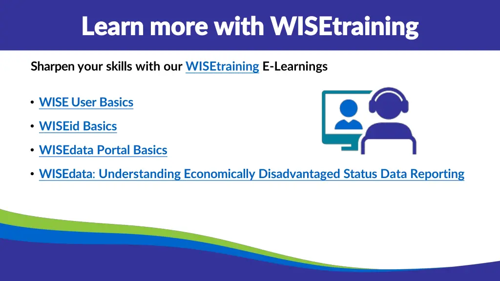 learn more with wisetraining learn more with