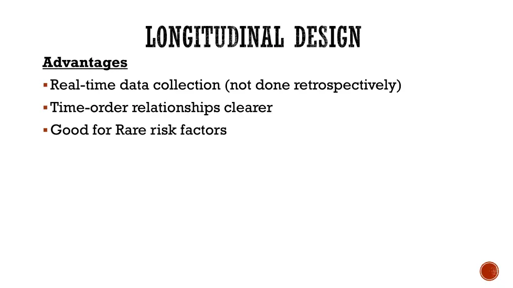 longitudinal design