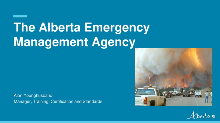 the alberta emergency management agency