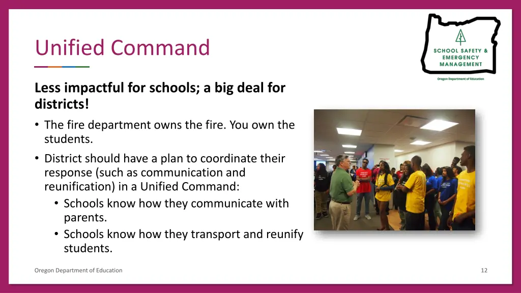 unified command