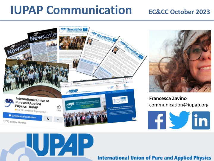 iupap communication ec cc october 2023