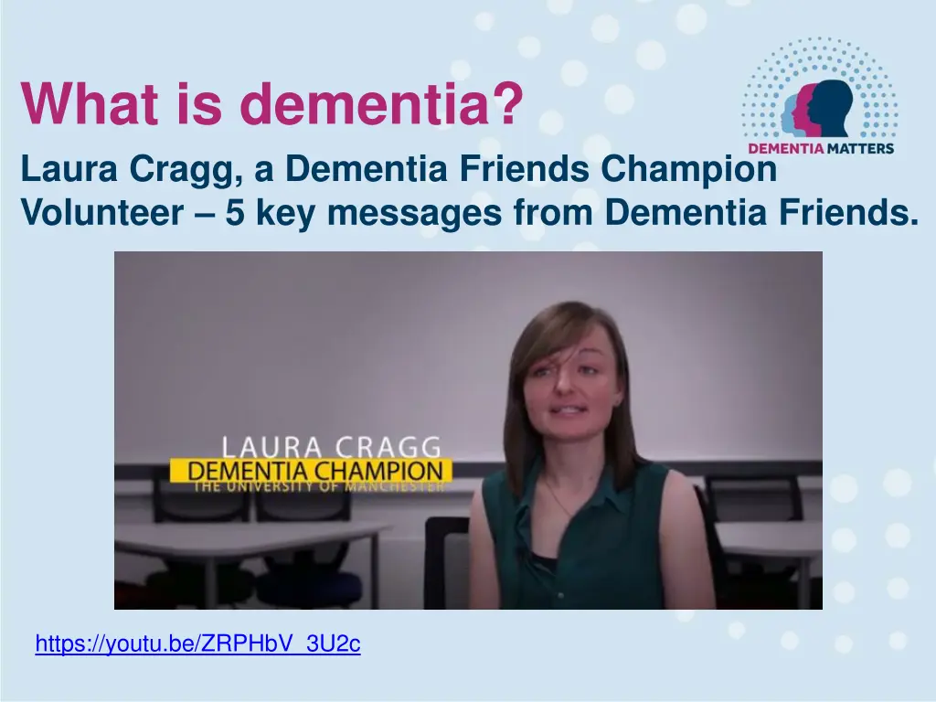 what is dementia laura cragg a dementia friends