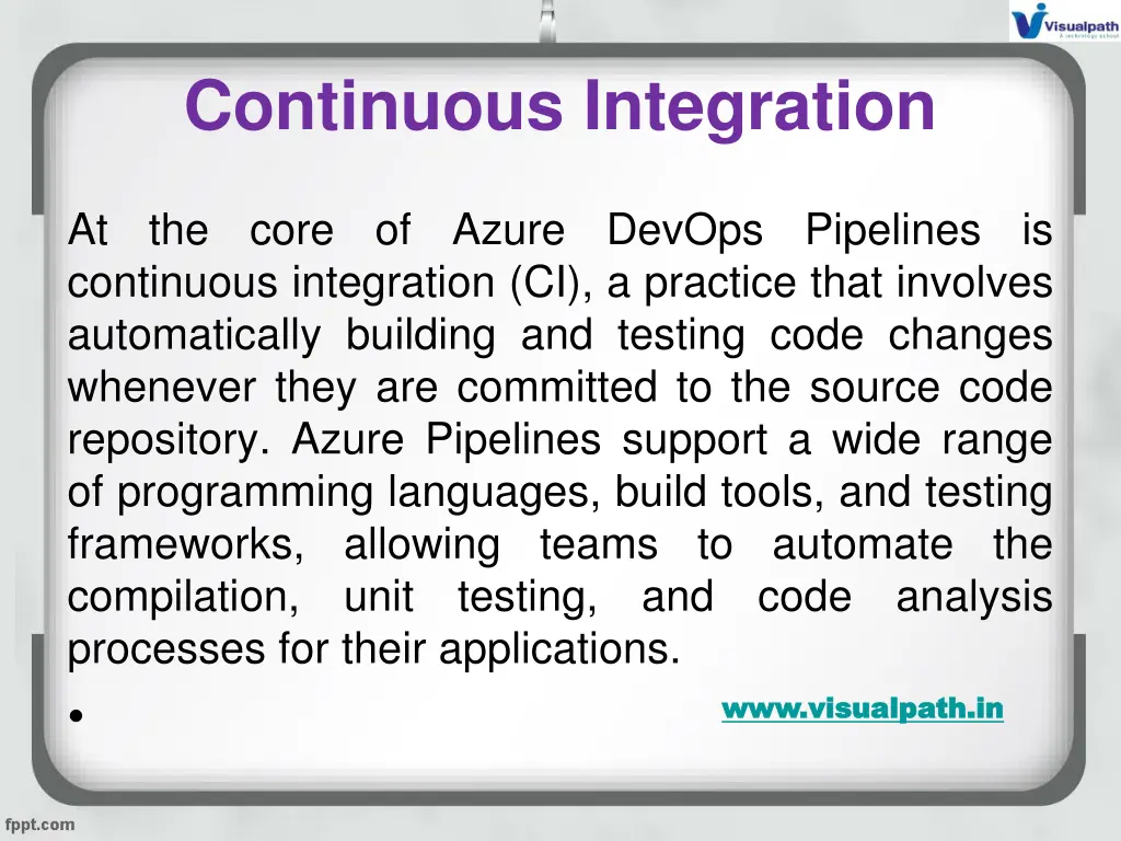 continuous integration