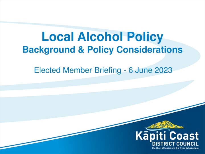local alcohol policy background policy