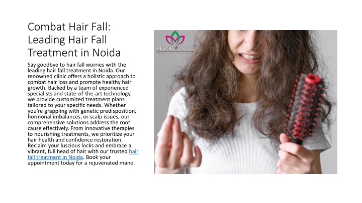 combat hair fall leading hair fall treatment