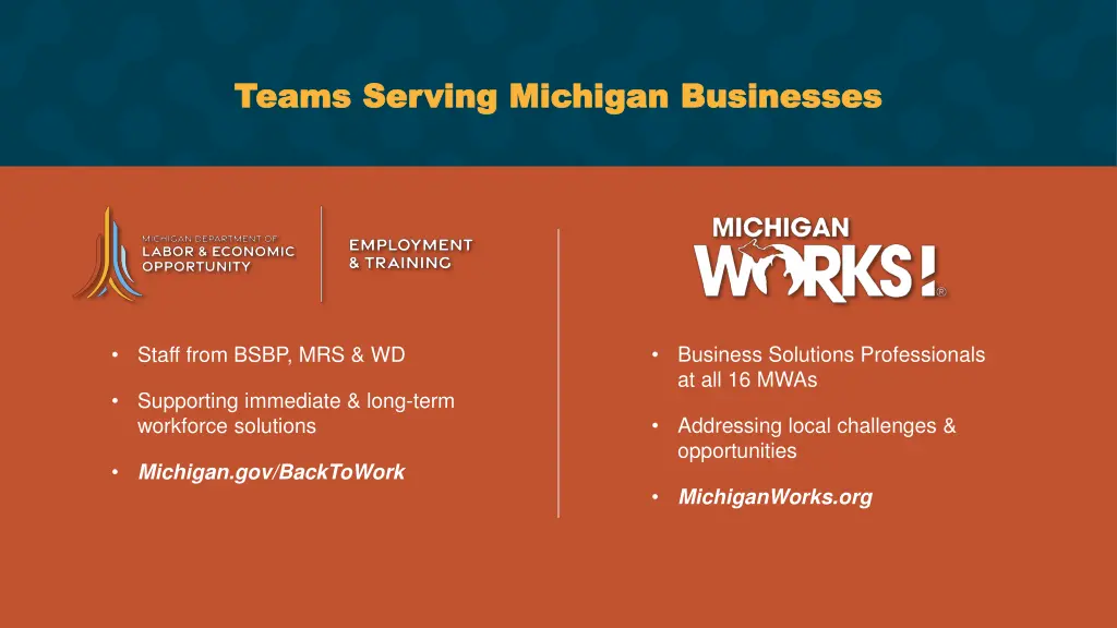 teams serving michigan businesses teams serving