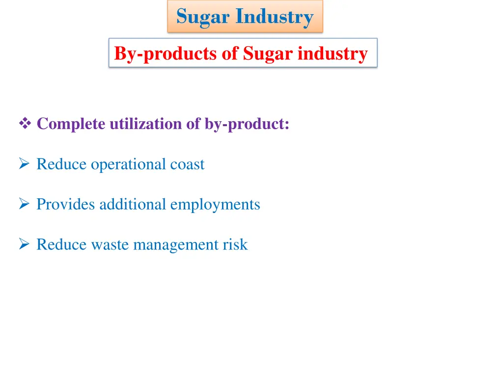 sugar industry 32