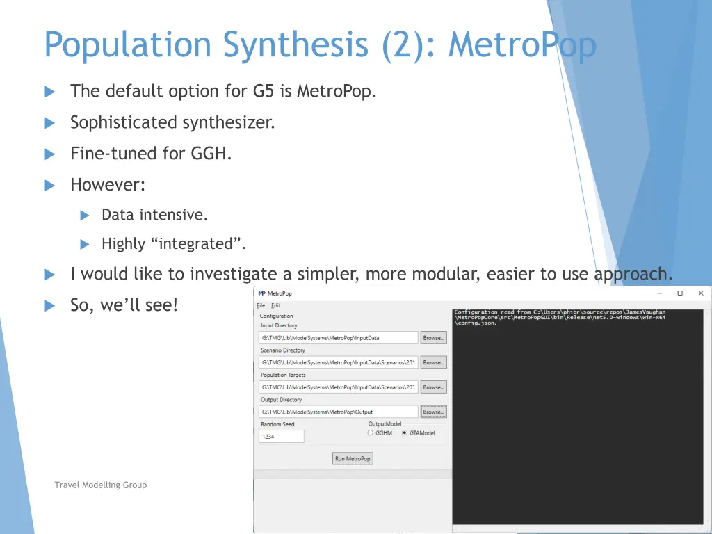 population synthesis 2 metropop