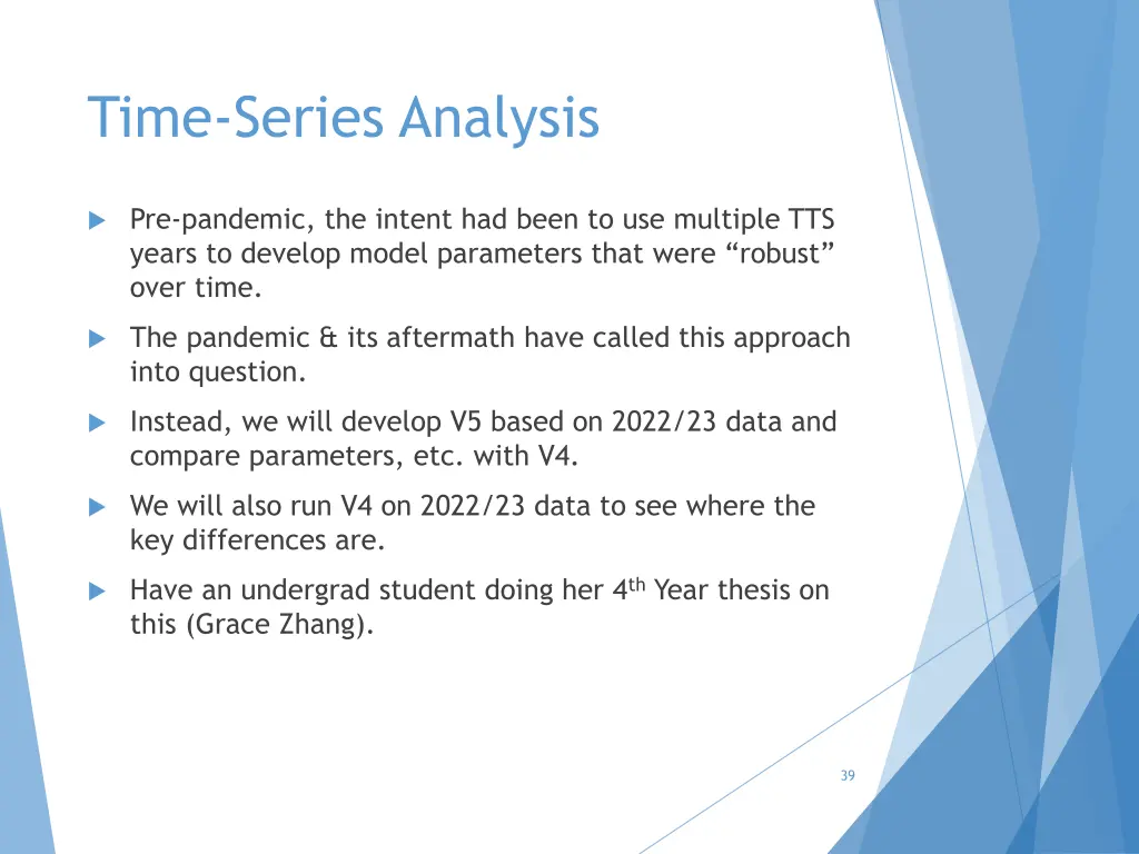 time series analysis