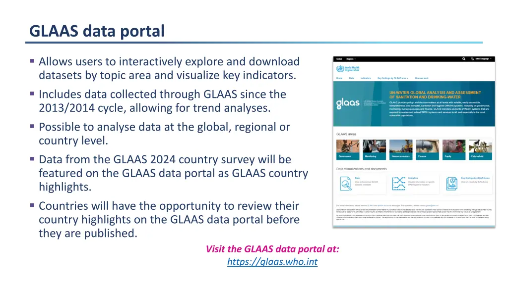 glaas data portal