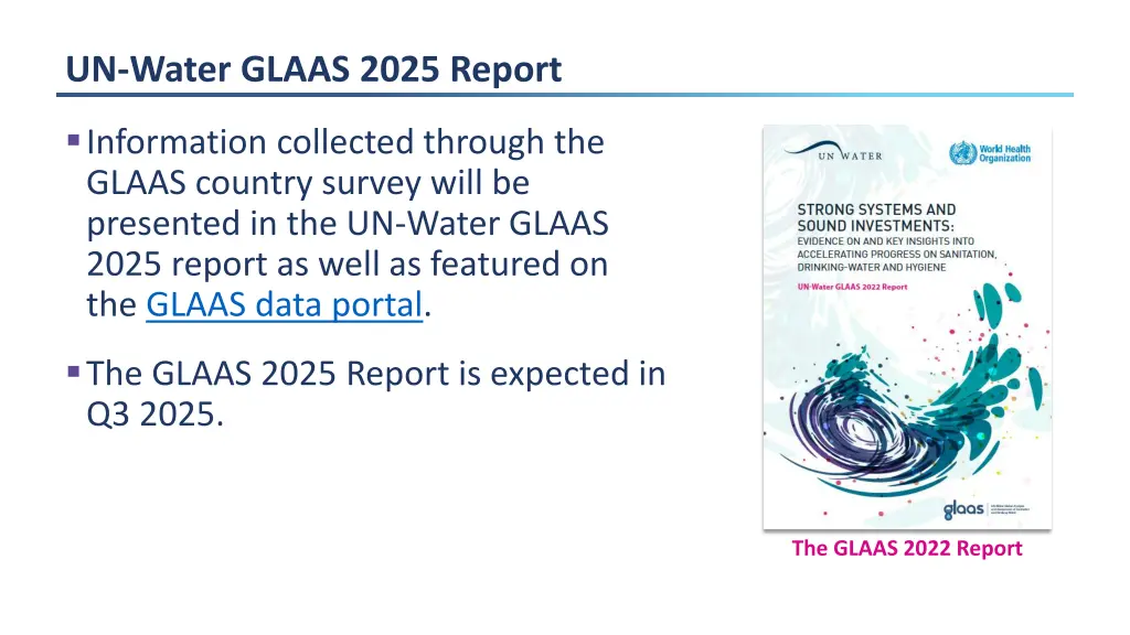 un water glaas 2025 report