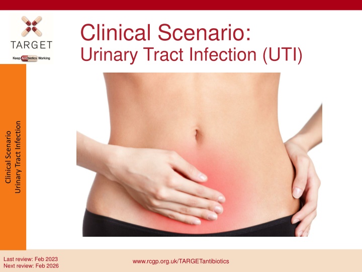 clinical scenario urinary tract infection uti