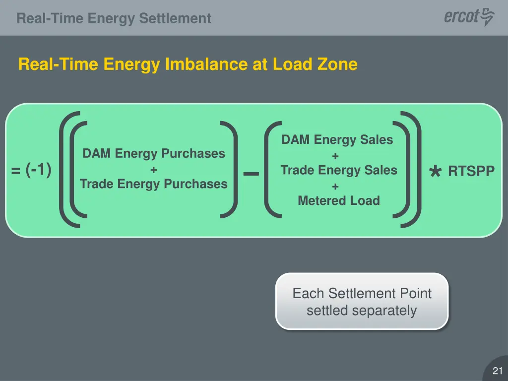 real time energy settlement 1