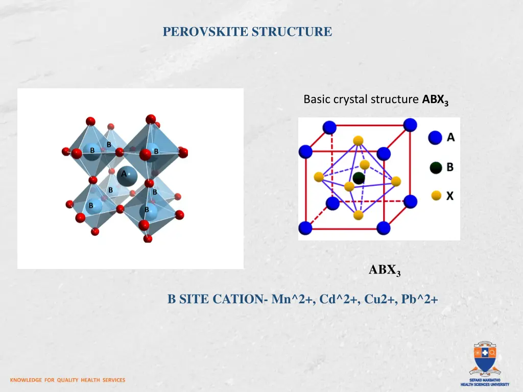 perovskite structure